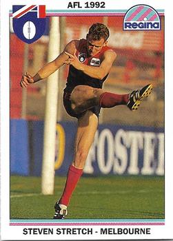 1992 AFL Regina #66 Steven Stretch Front